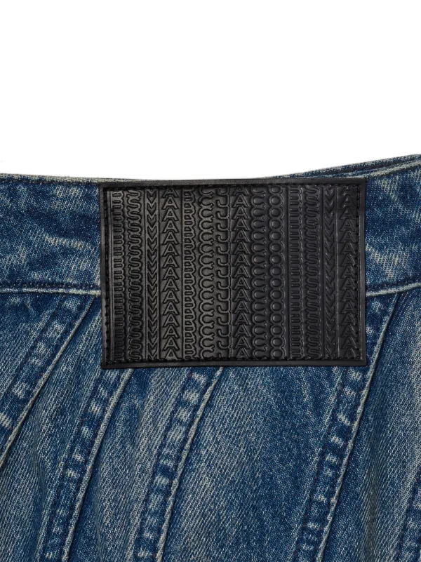 Marc Jacobs Wave high-waisted Denim Skirt | Blue | FARFETCH Marc Jacobs Wave high-waisted Denim Skirt | Blue | FARFETCH