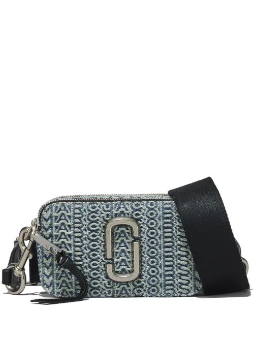 Sac à bandoulière monogrammé The Snapshot en jean - Marc Jacobs - Modalova