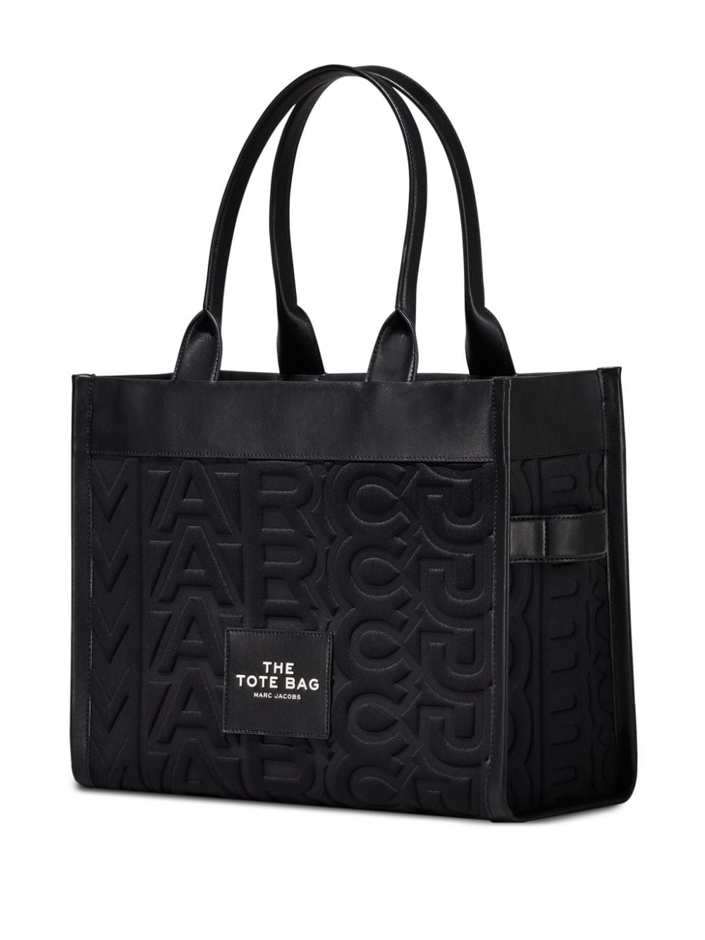 Shop Marc Jacobs The Large Tote Bag In Black