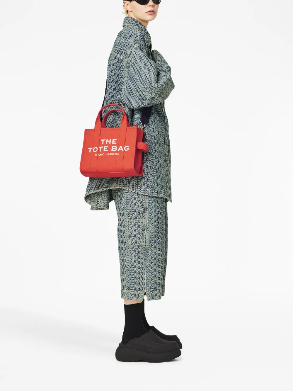 Marc Jacobs The Canvas Small Tote Bag In Orange