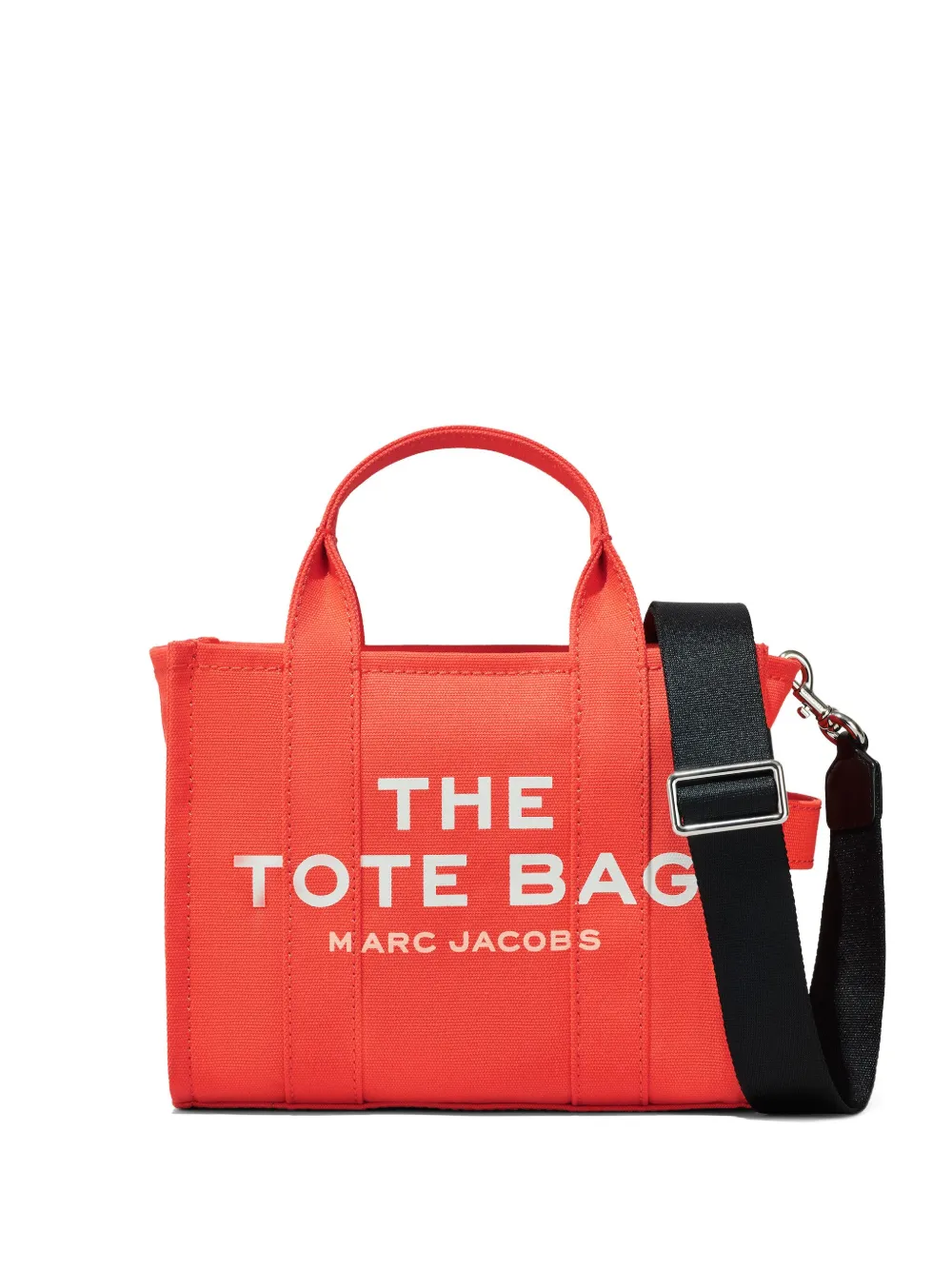 Marc Jacobs ザ スモール キャンバス トート バッグ - オレンジ Marc Jacobs ザ スモール キャンバス トート バッグ - オレンジ