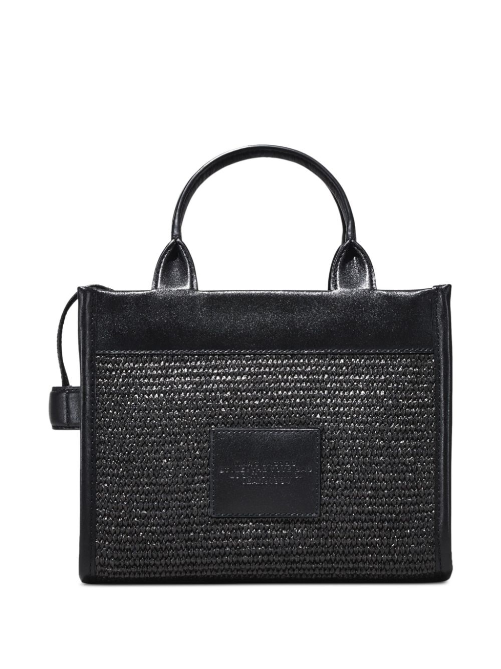 Marc Jacobs Minnie raffia shopper - Zwart