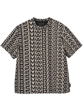 MARC JACOBS ザ モノグラム ビッグTシャツ マークジェイコブス 総柄