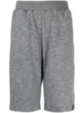 izzue cotton straight-leg shorts - Grey