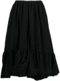 Comme Des Garçons elasticated-waistband full skirt - Black