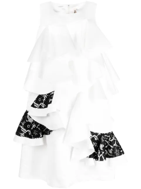 Comme Des Garçons ruffle-detailing sleeveless dress 