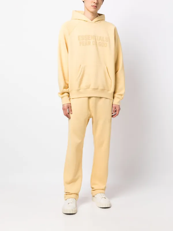 FEAR OF GOD ESSENTIALS cotton-blend zip-up Hoodie - Farfetch