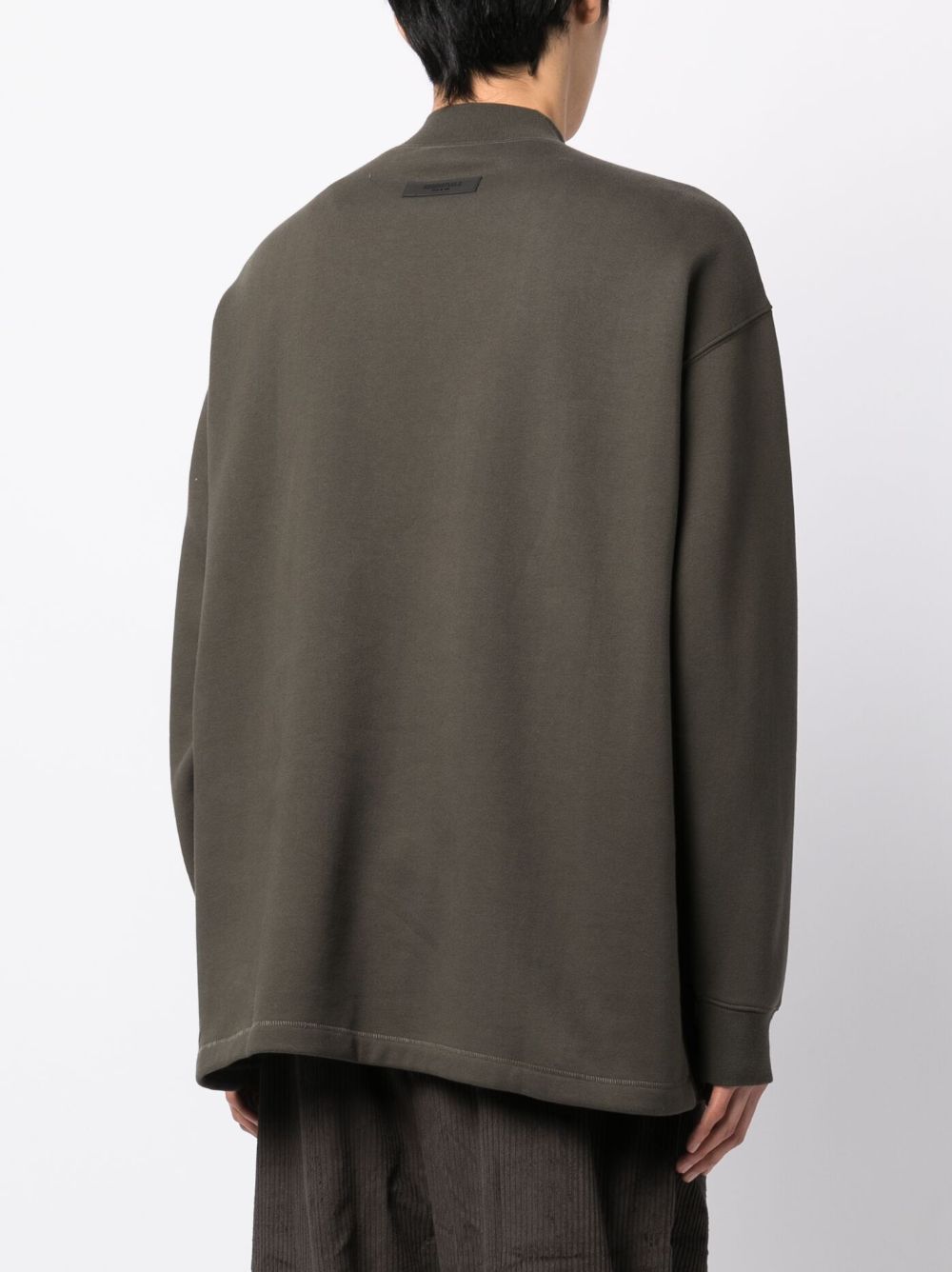 FEAR OF GOD ESSENTIALS crew-neck logo-print sweatshirt Men