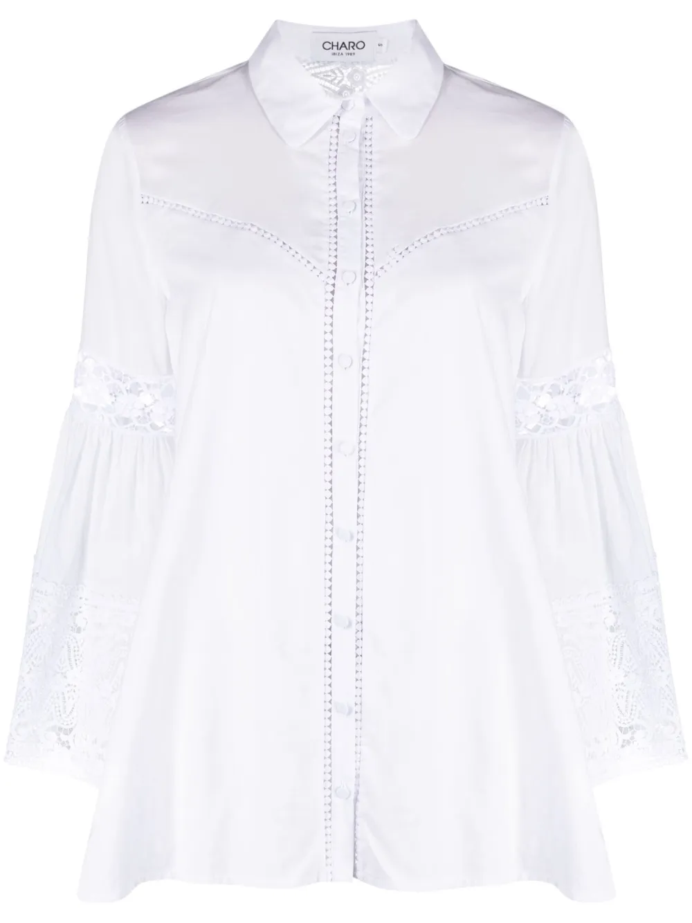 Charo Ruiz Ibiza long-sleeve button-fastening shirt