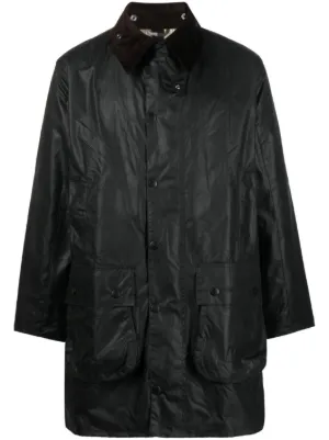 Barbour Beaufort snap-fastening Jacket | Green | FARFETCH GR