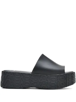 Marc Jacobs Slide x Melissa Becky Com Plataforma | Preto | FARFETCH BR
