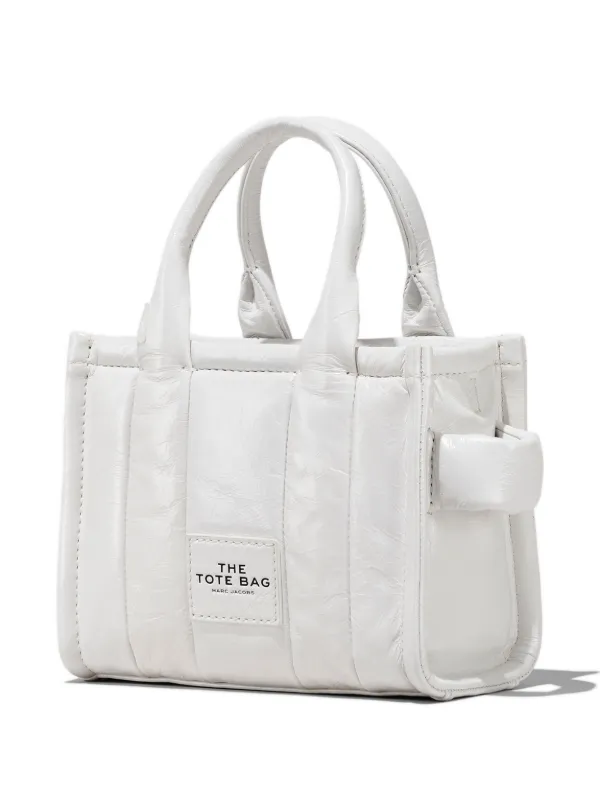 新品　MARC JACOBS ザ レザー ミニトートバッグ ホワイト MARC JACOBS（マーク・ジェイコブス） トートバッグ THE LEATHER