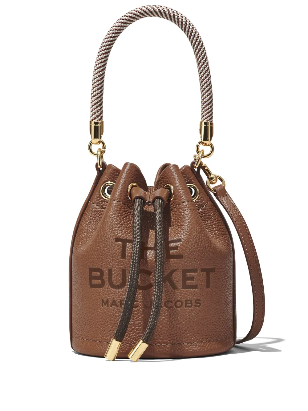 Marc Jacobs Mini Leather Bucket Bag In Brown ModeSens