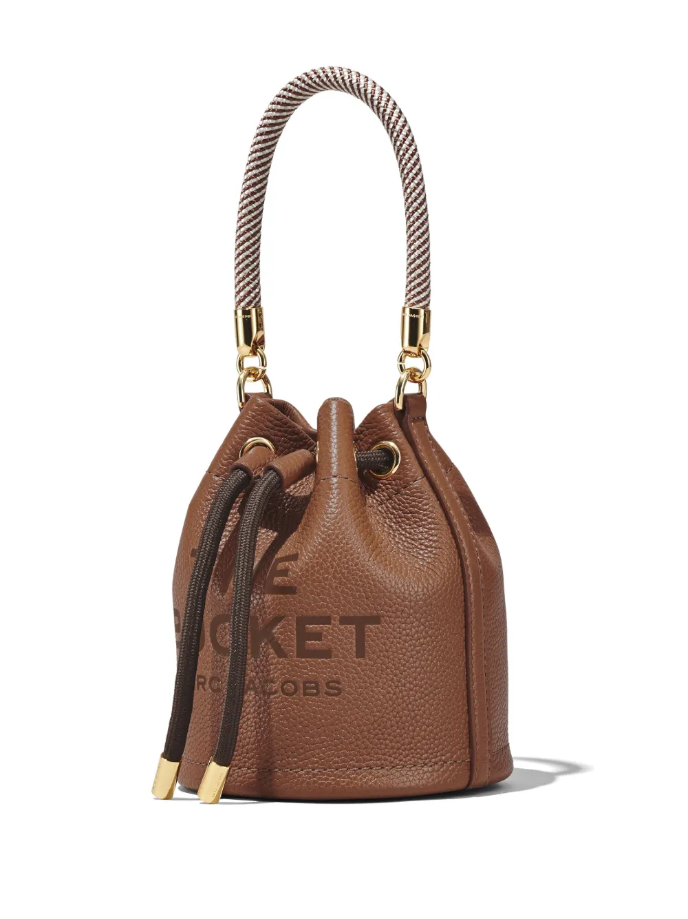 Marc Jacobs Mini Leather Bucket Bag In Brown ModeSens