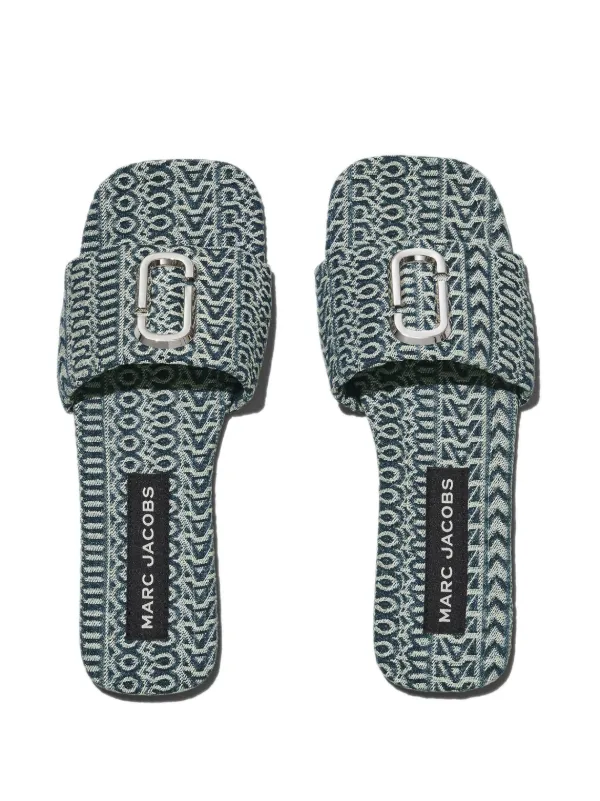 【関税込み】Marc Jacobs パープル The J Marc Teddy サンダル Marc Jacobs The J Marc Teddy Sandals | Purple | FARFETCH