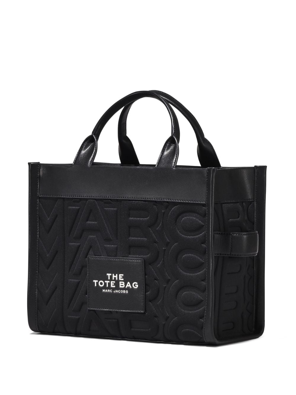 Shop Marc Jacobs Medium The Tote Bag In Black