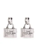 Marc Jacobs The Tote Bag earrings - Silver