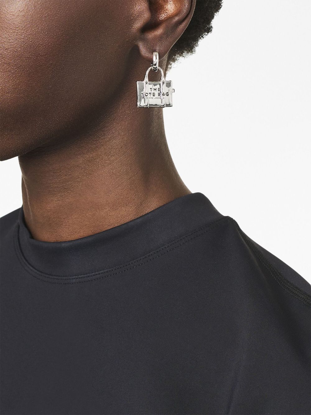 Marc by Marc Jacobs Zipper Pull Earrings in silver
