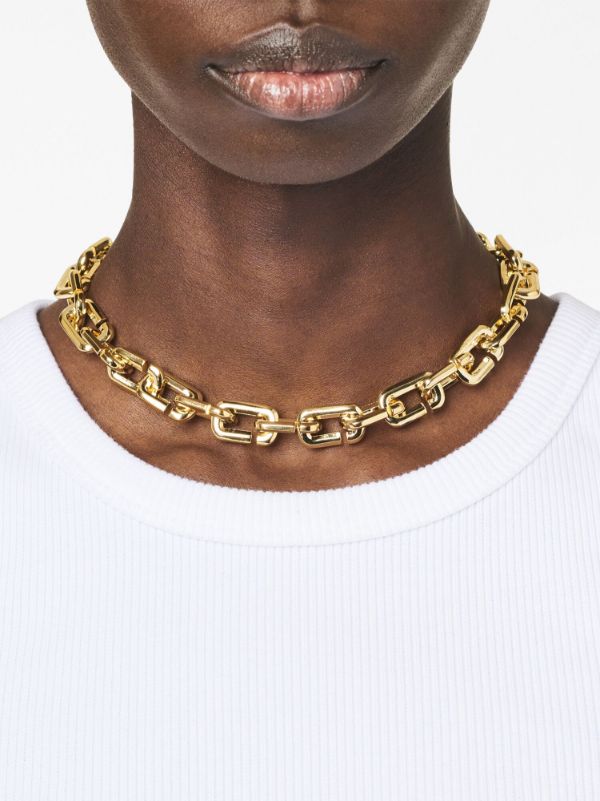The Monogram Chain Link Necklace, Marc Jacobs