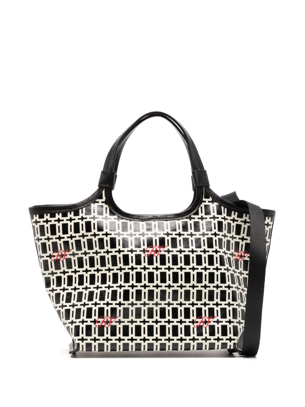 Roger Vivier Mini Grand Vivier Shopping Bag | Black | FARFETCH