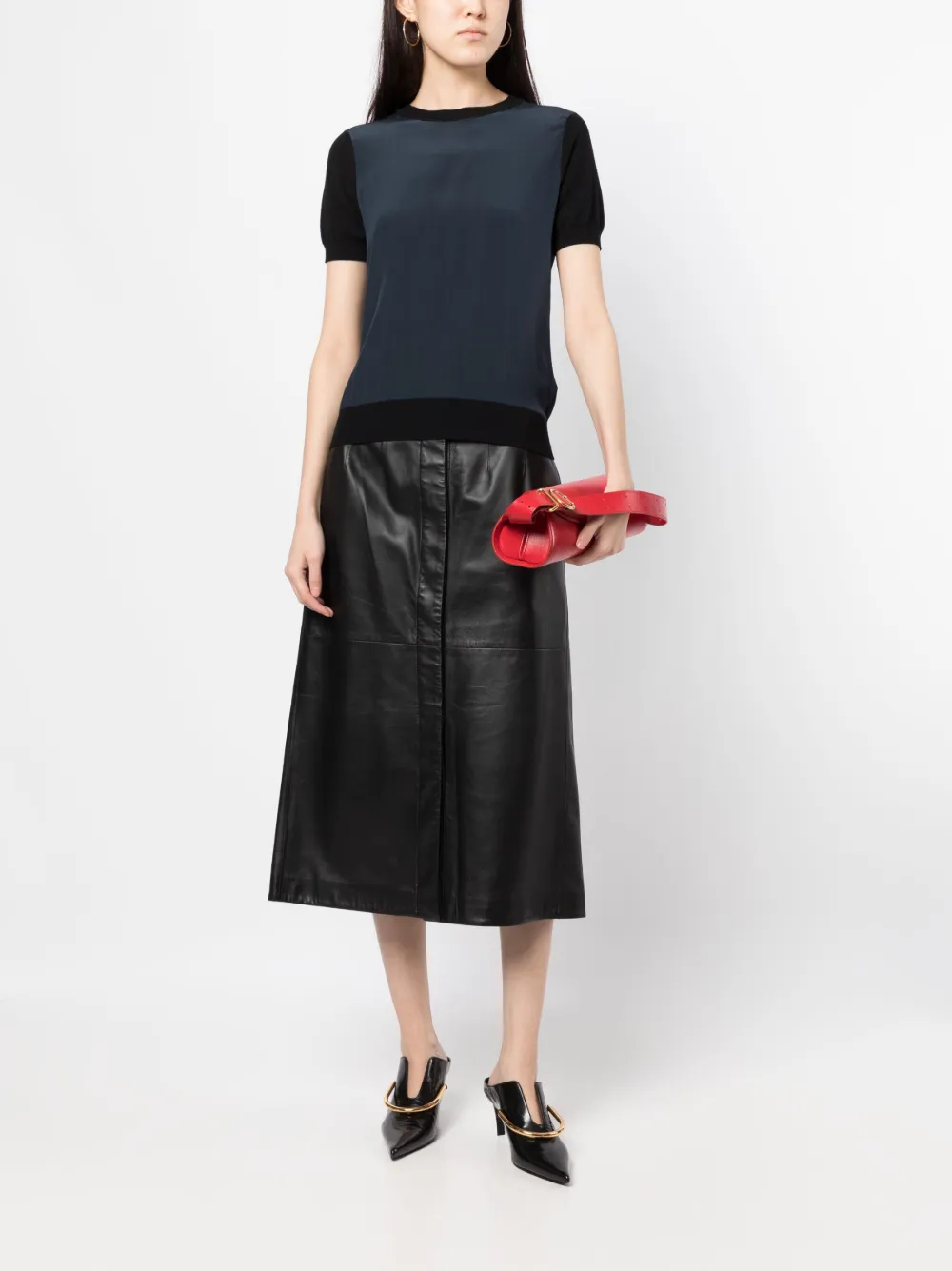 Fendi Pre-Owned Gebreide top - Blauw