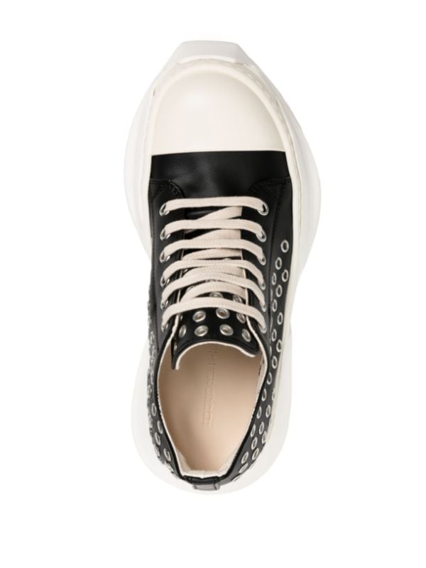 Rick Owens DRKSHDW Abstract eyelet-embellished Sneakers - Farfetch