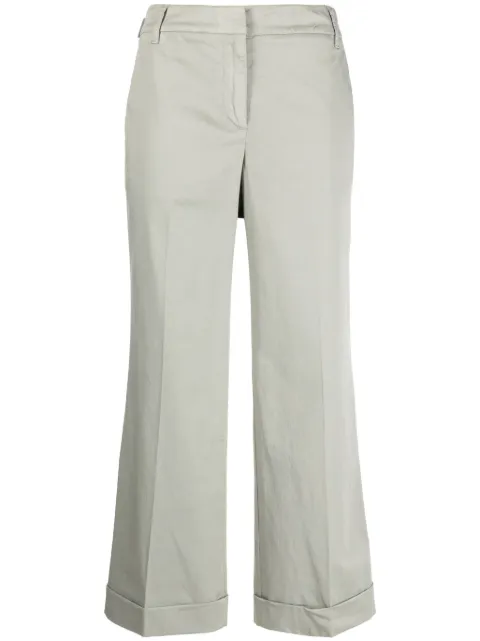 Jacob Cohën wide-leg cropped trousers