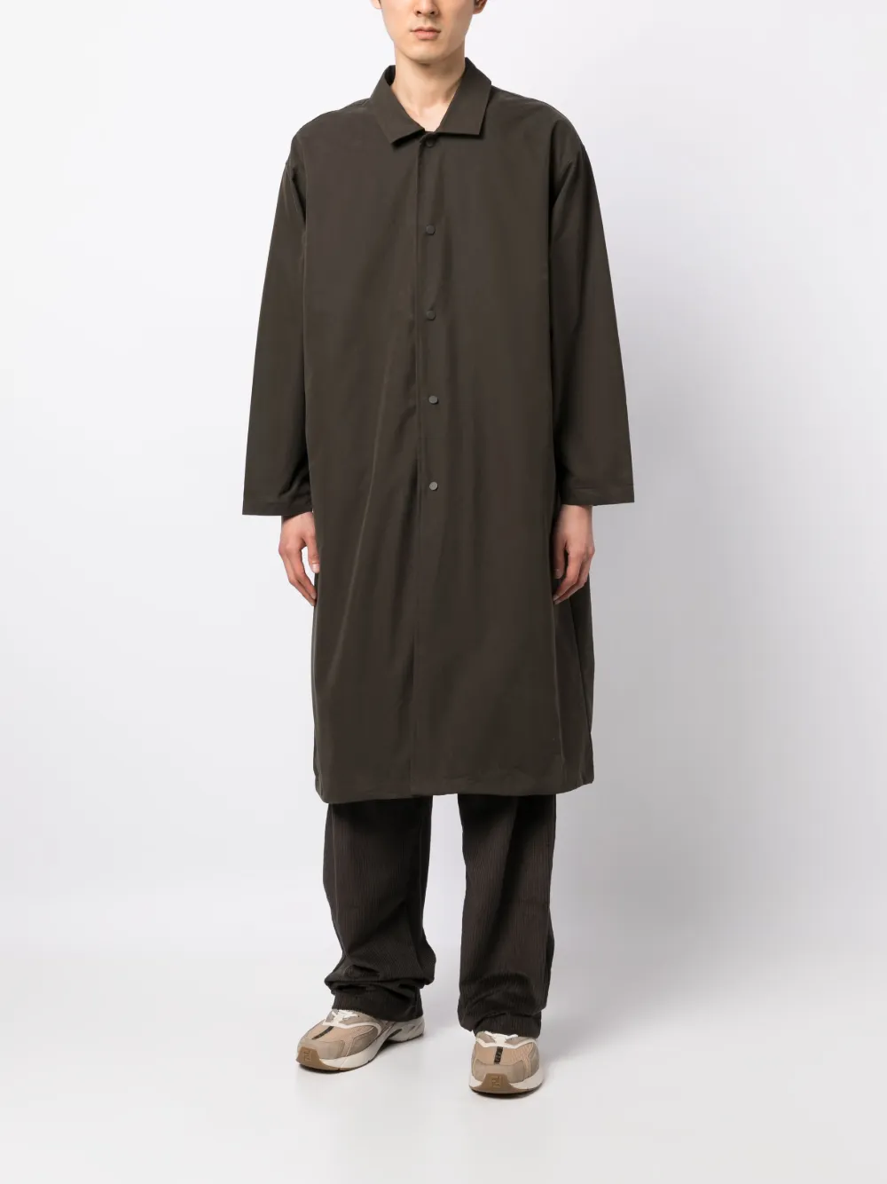 FEAR OF GOD ESSENTIALS Cotton Long Coat - Farfetch