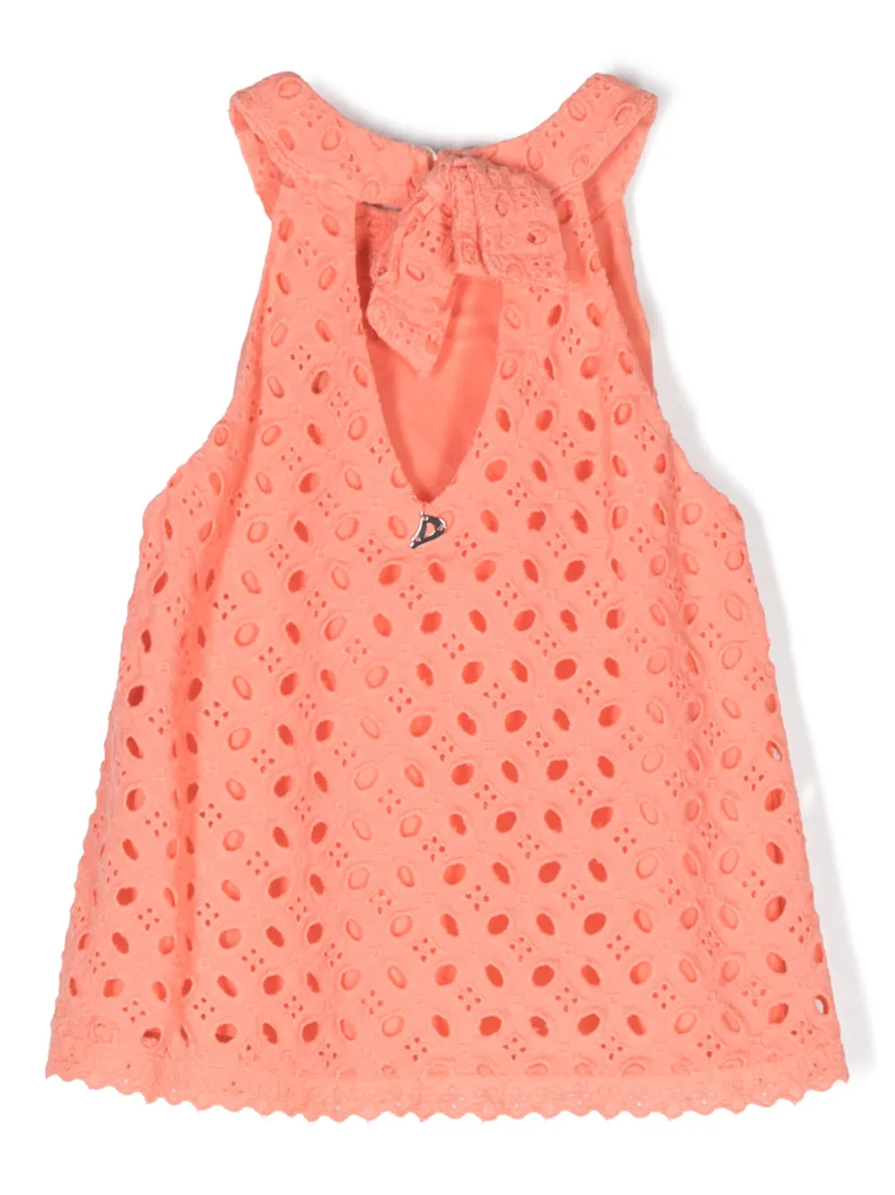 DONDUP KIDS Broderie anglaise top - Oranje