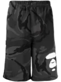 AAPE BY *A BATHING APE® camouflage-print bermuda shorts - Black