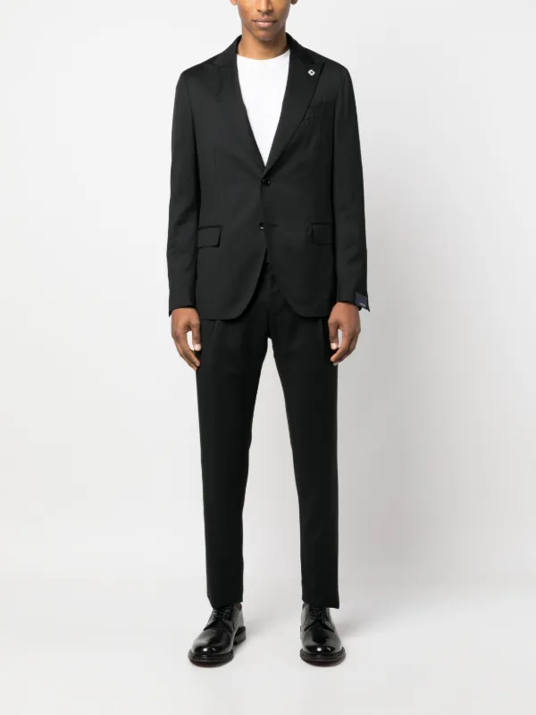 Lardini シングルスーツ | ブラック | FARFETCH JP Lardini シングルスーツ | ブラック | FARFETCH JP