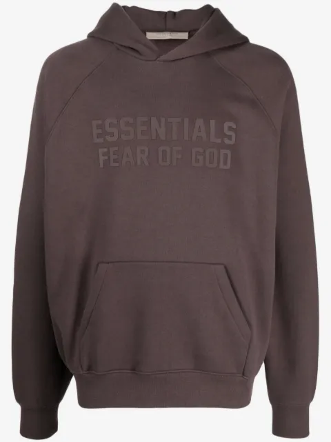 FEAR OF GOD ESSENTIALS Essentials logo-print hoodie