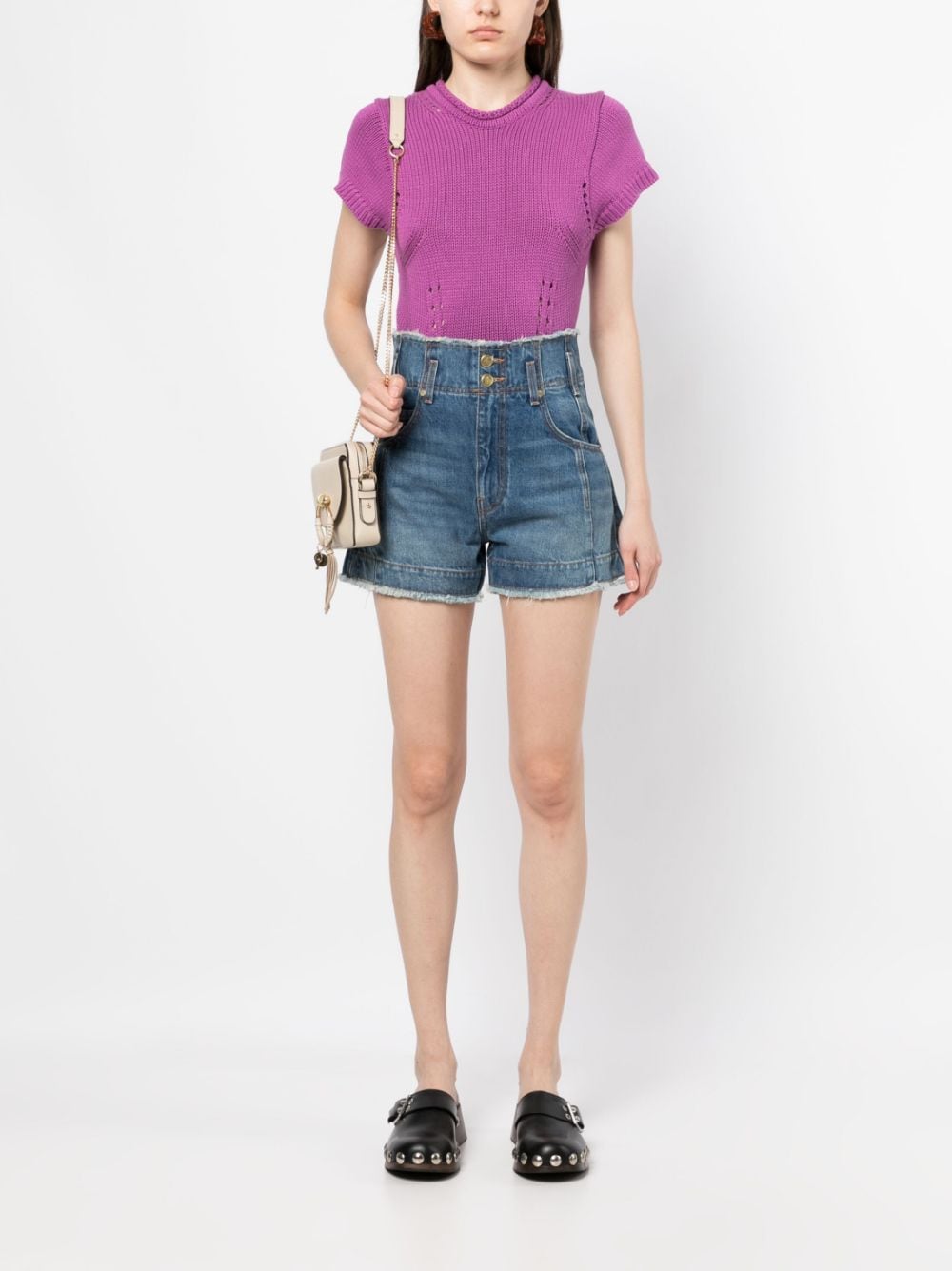 Ulla Johnson Cropped top - Paars