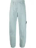 Stone Island Compass-patch track pants - Blue