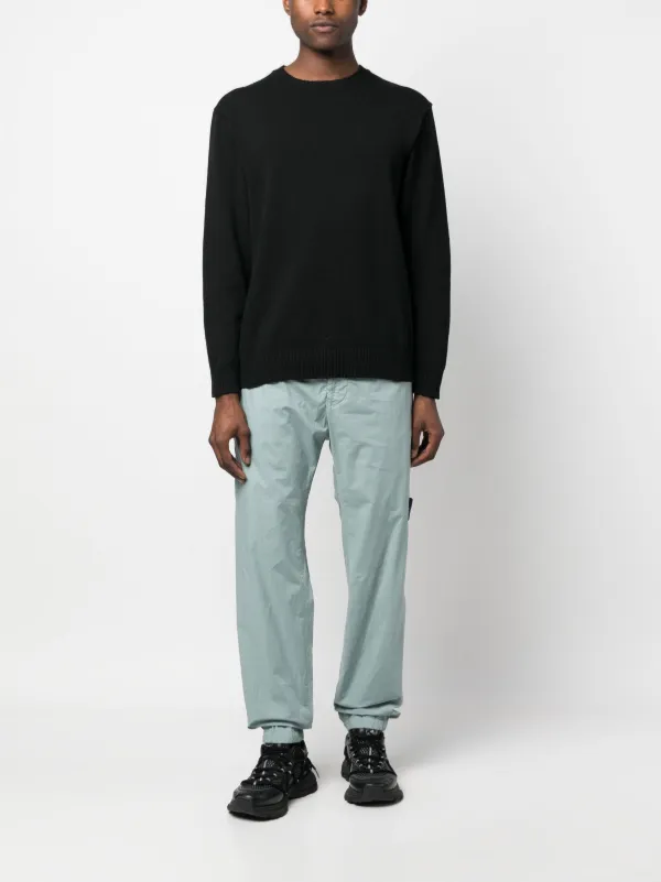 Stone Island コンパスパッチ トラックパンツ | ブルー | FARFETCH JP