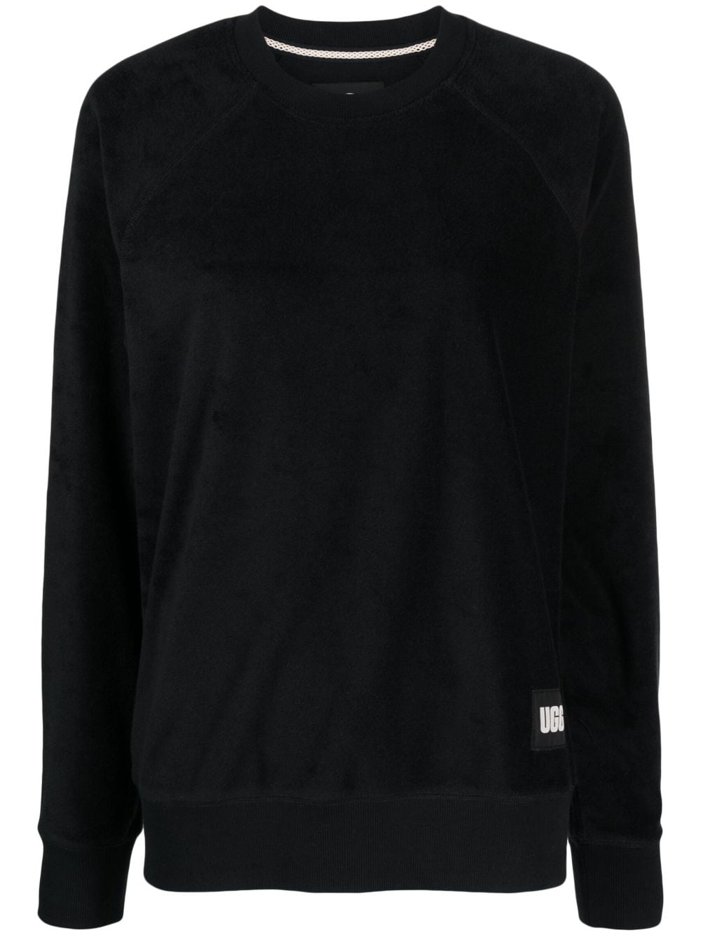 Ugg Kamryn Terry-cloth Sweatshirt In Black