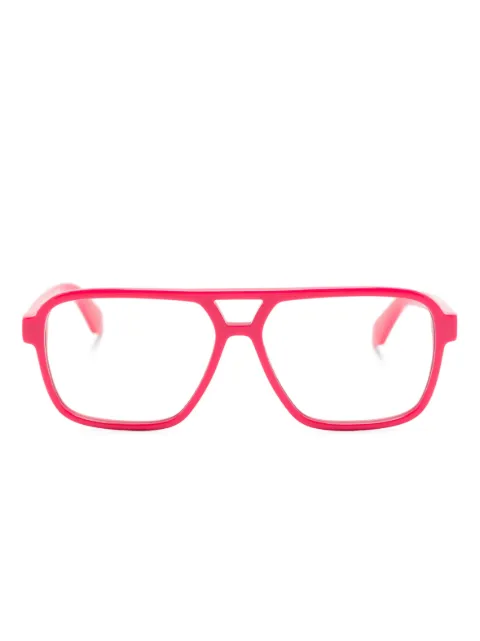 Off-White Eyewear Style 28 pilot glasses