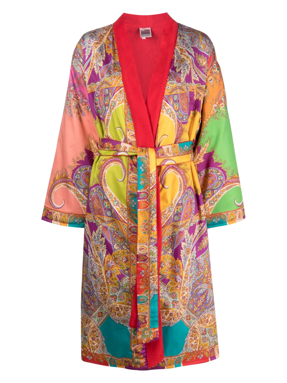 ETRO paisleyprint Cotton Robe Farfetch