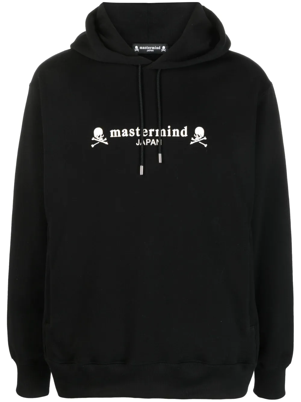 Mastermind Japan logo-print Cotton Drawstring Hoodie - Farfetch