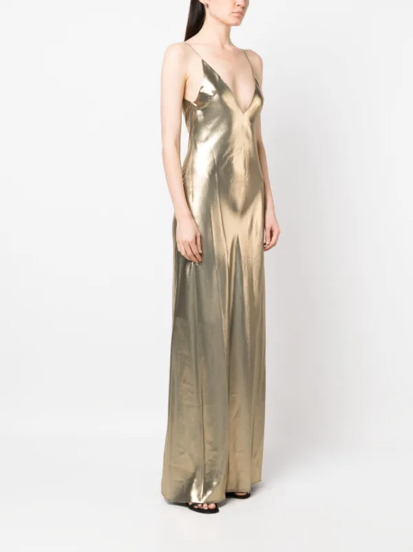 Galvan gold clearance dress