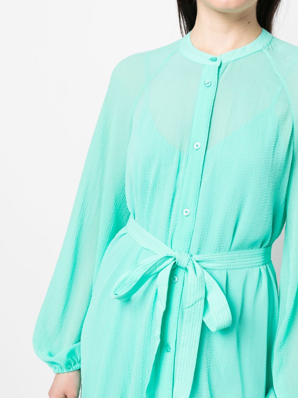 Essentiel Antwerp Dridis Shirt Dress In Turquoise | ModeSens