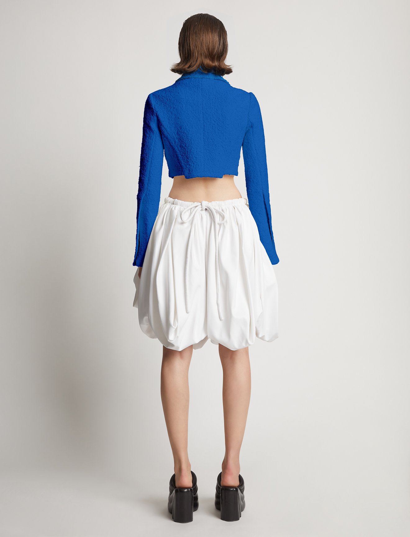 Boucle Tweed Crop Jacket #2
