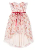 SPERANZA graphic-print tulle dress - Pink