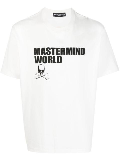 Mastermind Japan logo-print cotton T-shirt