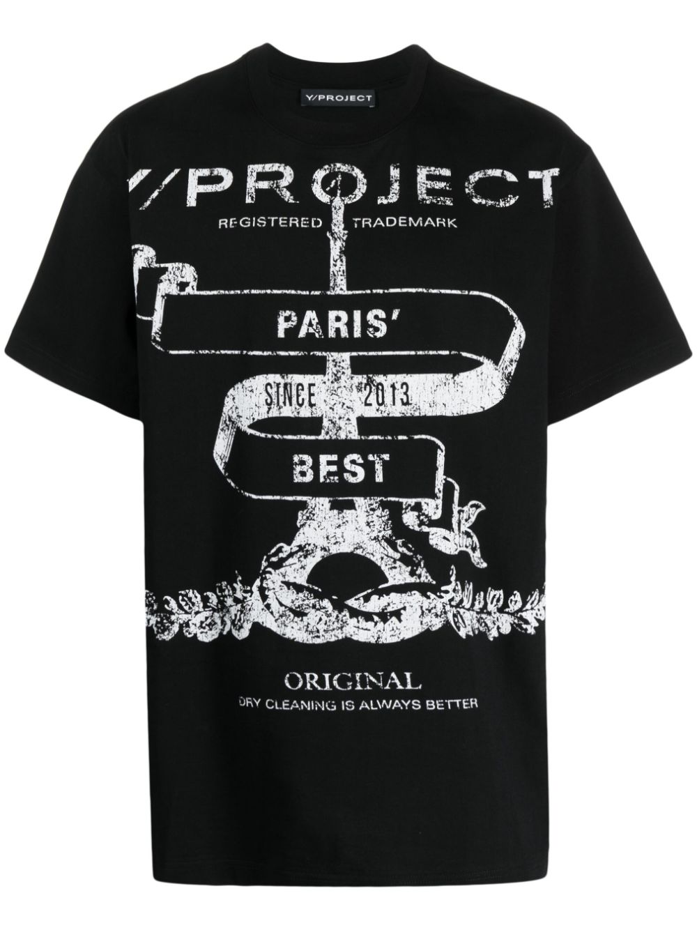 Y/PROJECT PARIS' BEST COTTON T-SHIRT