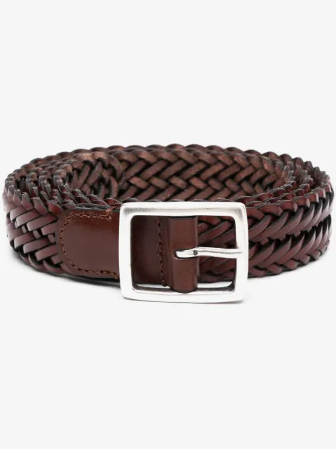 Dell'oglio woven leather belt