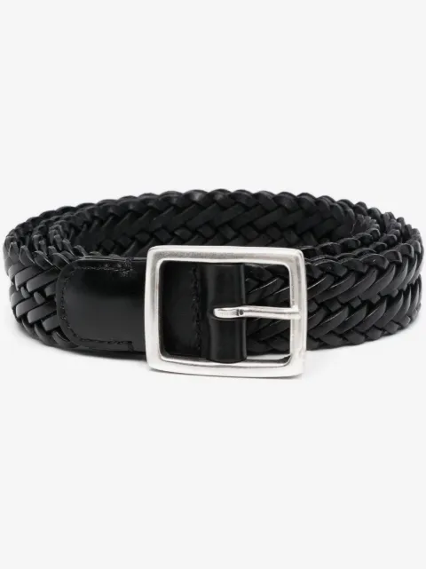 Dell'oglio woven leather belt
