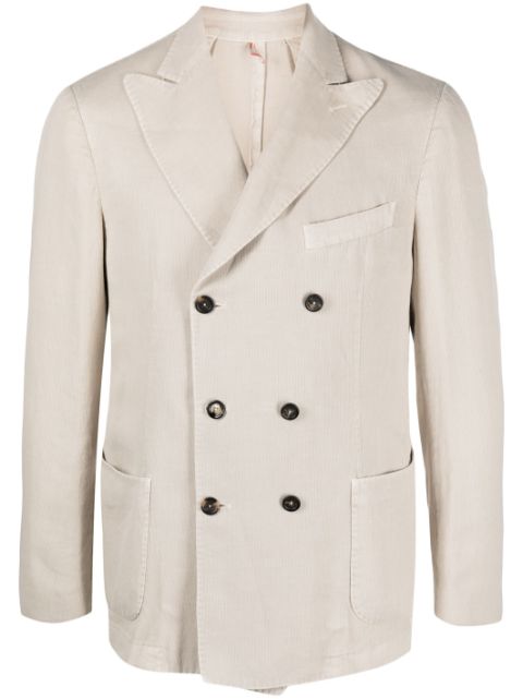 Dell'oglio peak-lapels double-breasted blazer