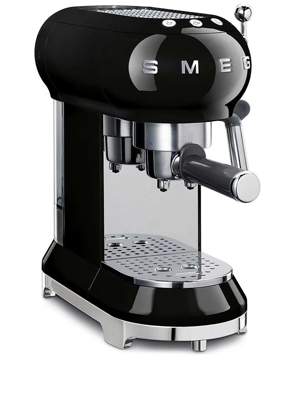 Smeg Espresso Coffee Machine In Nero