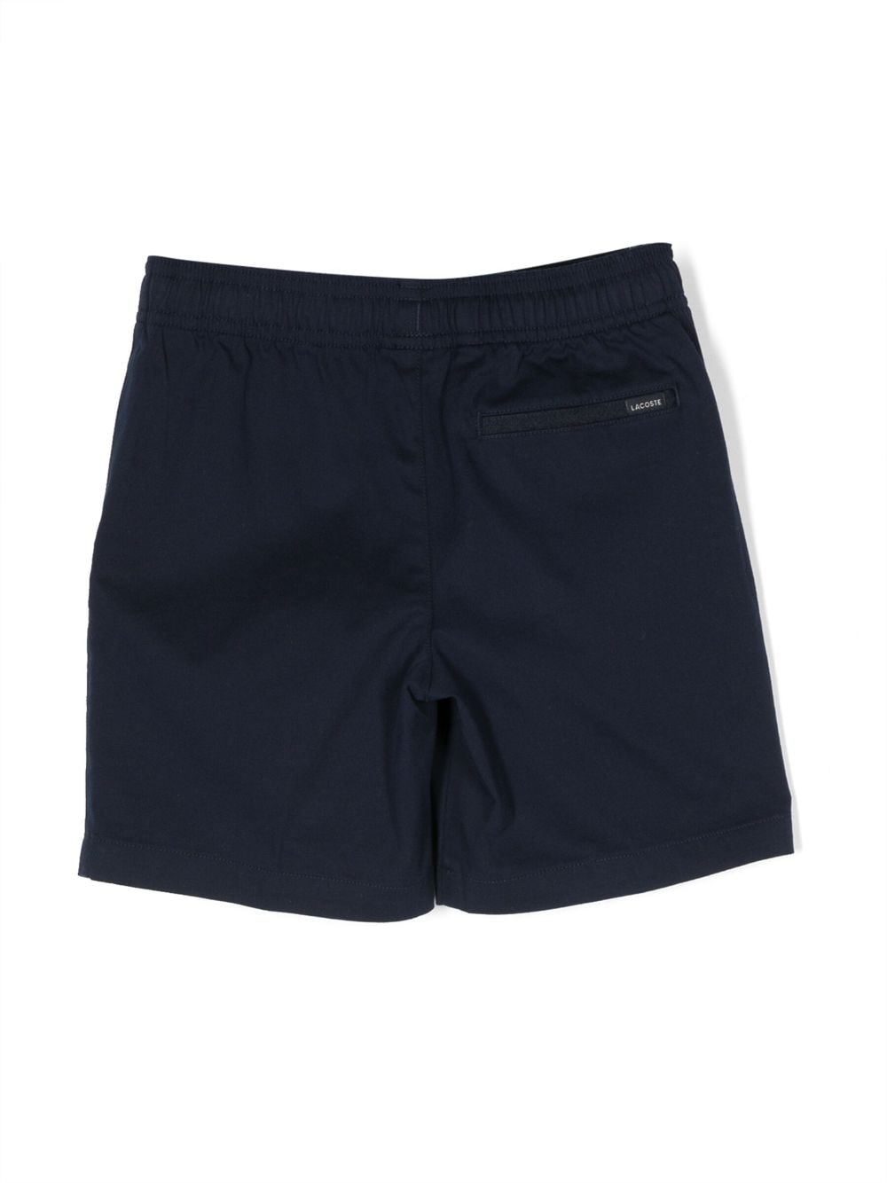 Shop Lacoste Logo-appliqué Track Shorts In Blue